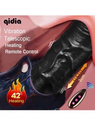 Vibratoriai, Dildo-Išmanieji-Black Dildo Vibrators for Women
