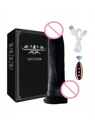 Vibratoriai, Dildo-Išmanieji-Black Dildo Vibrators for Women