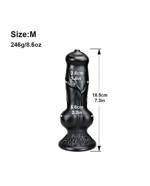 Vibratoriai, Dildo-Tikroviški-Milžiniškas dildo didelis makšties masažuoklis G taško