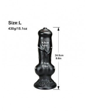 Vibratoriai, Dildo-Tikroviški-Giant Animal Dildo Big Knot Dog