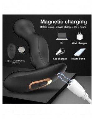 Analiniai žaisliukai-Prostatos masažuokliai-Anal Plug Vibrator