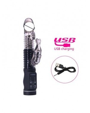 Vibratoriai, Dildo-Dvigubi – klitoriniai-12 Modes Fish Tail