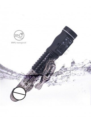 Vibratoriai, Dildo-Dvigubi – klitoriniai-12 Modes Fish Tail