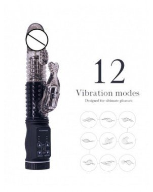 Vibratoriai, Dildo-Dvigubi – klitoriniai-12 Modes Fish Tail