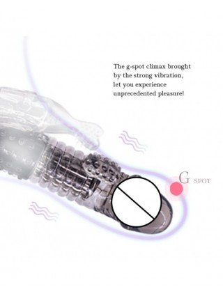 Vibratoriai, Dildo-Dvigubi – klitoriniai-12 Modes Fish Tail