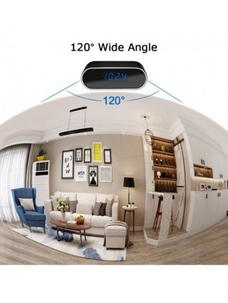 Security & Protection-Surveillance Items-Mini Camera Clock HD