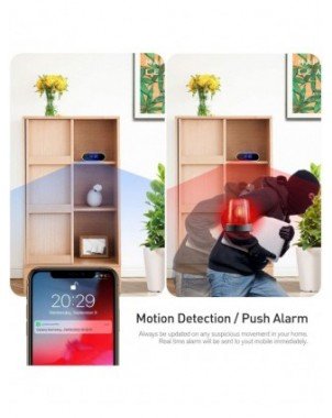Security & Protection-Surveillance Items-Mini Camera Clock HD