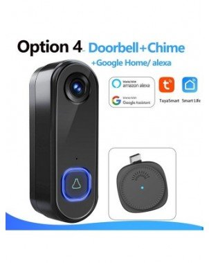 Security & Protection-Door Intercom Systems-TUYA Video Doorbell