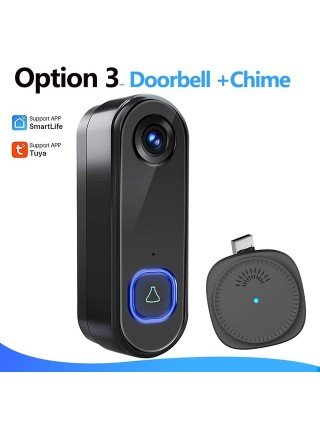Security & Protection-Door Intercom Systems-TUYA Video Doorbell