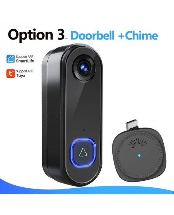 Security & Protection-Door Intercom Systems-TUYA Video Doorbell Security & Protection-Door Intercom Systems-TUYA Video Doorbell