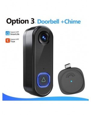 Security & Protection-Door Intercom Systems-TUYA Video Doorbell