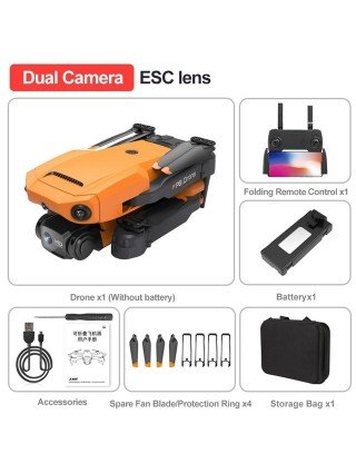 Camera & Photo-Camera Drones-New P8 Drone 4k With Esc Hd Single