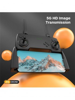 Fotoaparatai ir Kameros-Filmuojantys Dronai-Naujas P8 dronas 4k su Esc Hd viena kamera 5g Wifi
