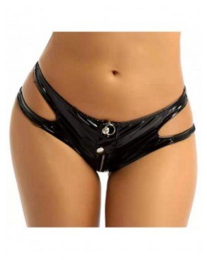 Seksuali apranga-Apatinis trikotažas-Women Sexy Opening Crotch