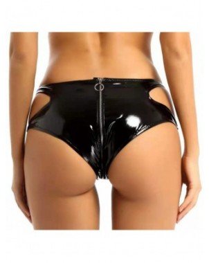 Seksuali apranga-Apatinis trikotažas-Women Sexy Opening Crotch