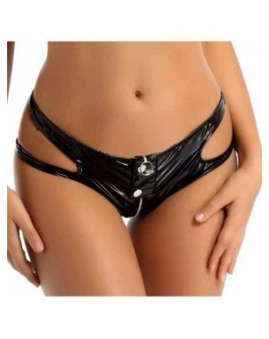 Seksuali apranga-Apatinis trikotažas-Women Sexy Opening Crotch