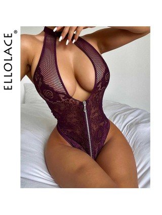 Seksuali apranga-Apatinis trikotažas-Ellolace Bodysuit Lace