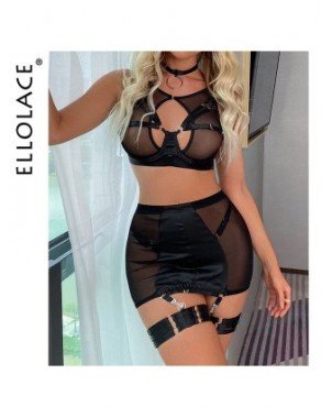 Seksuali apranga-Apatinis trikotažas-Ellolace Red Lingerie