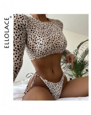 Seksuali apranga-Maudymosi kostiumėliai-Ellolace Leopard