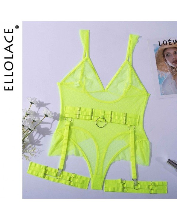 Seksuali apranga-Apatinis trikotažas-Ellolace Polka Dot Seksuali apranga-Apatinis trikotažas-Ellolace Polka Dot