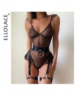 Seksuali apranga-Apatinis trikotažas-Ellolace Polka Dot