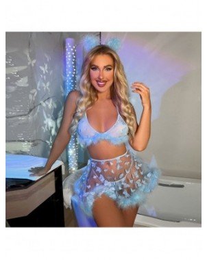 Seksuali apranga-Apatinis trikotažas-Ellolace Feather Lingerie