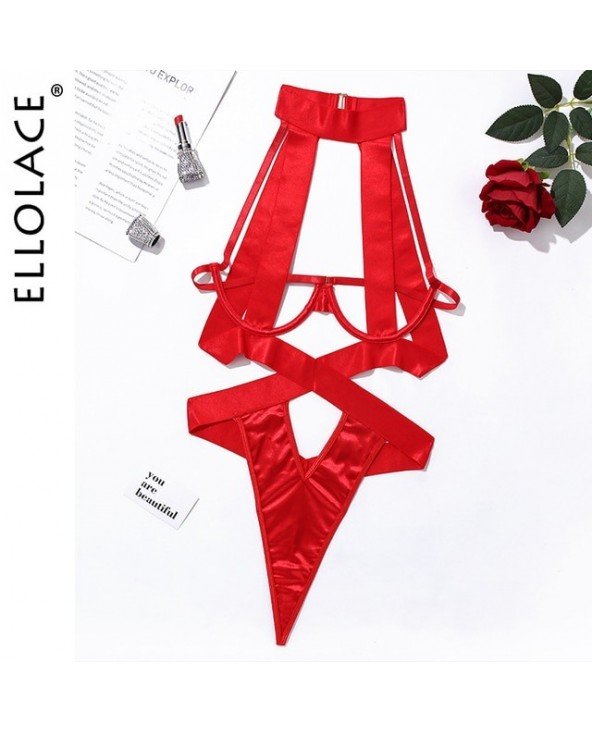 Seksuali apranga-Apatinis trikotažas-Bandage Sexy apatinis trikotažas Bodysuit Egzotiški Seksuali apranga-Apatinis trikotažas-Bandage Sexy apatinis trikotažas Bodysuit Egzotiški