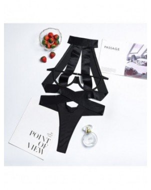 Seksuali apranga-Apatinis trikotažas-Bandage Sexy apatinis trikotažas Bodysuit Egzotiški