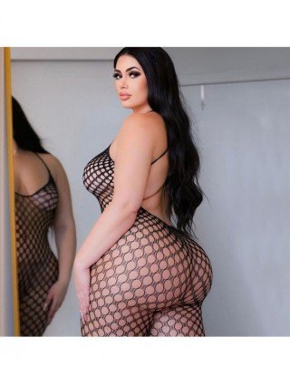 Seksuali apranga-Apatinis trikotažas-Sexy Fishnet Bodysuits Hot