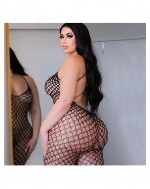 Seksuali apranga-Apatinis trikotažas-Seksualus tinklinis bodysuits apatinis trikotažas Erotinis