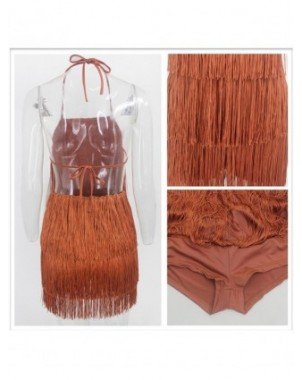 Seksuali apranga-Naktinukai-Tobinoone Tassel Summer Dresses