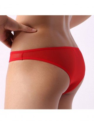 Seksuali apranga-Vyrams-Vyriški seksualūs permatomi U išgaubti apatiniai tinklelio skaidrūs