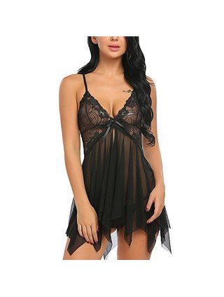 Seksuali apranga-Naktinukai-Sexy Sleeveless Sleepwear Women's