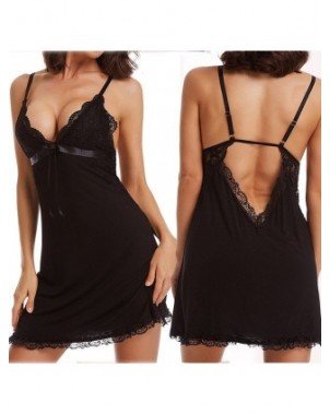 Seksuali apranga-Naktinukai-Sexy Sleeveless Sleepwear Women's