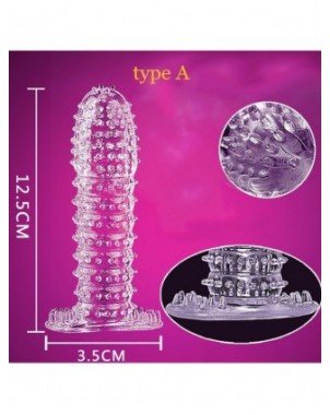 Vibratoriai, Dildo-Įvairūs-5Pcs daugkartinio naudojimo prezervatyvai Vyrų varpos prailginimo