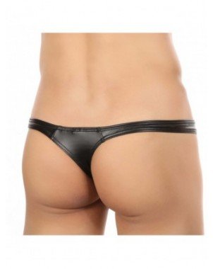 Seksuali apranga-Vyrams-CLEVER-MENMODE odos imitacijos stringai Vyrams seksualus apatinis