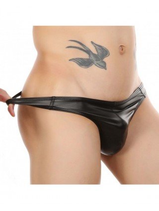 Seksuali apranga-Vyrams-CLEVER-MENMODE odos imitacijos stringai Vyrams seksualus apatinis