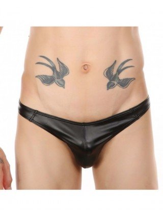 Seksuali apranga-Vyrams-CLEVER-MENMODE odos imitacijos stringai Vyrams seksualus apatinis