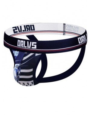 Seksuali apranga-Vyrams-ORLVS Vyriškos seksualios trumpikės Jockstrap Slip Thongs Homme Srting