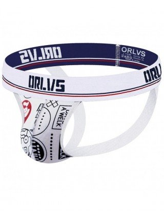 Seksuali apranga-Vyrams-ORLVS Vyriškos seksualios trumpikės Jockstrap Slip Thongs Homme Srting