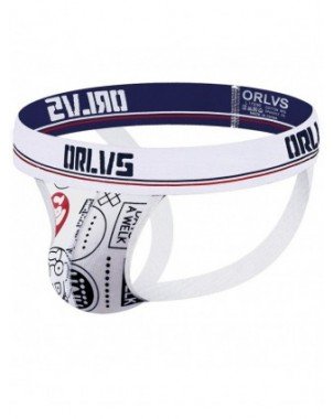 Seksuali apranga-Vyrams-ORLVS Men's Sexy Briefs Jockstrap Slip
