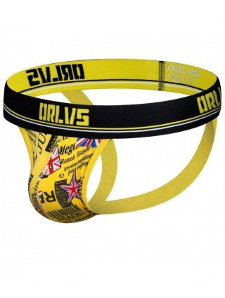 Seksuali apranga-Vyrams-ORLVS Vyriškos seksualios trumpikės Jockstrap Slip Thongs Homme Srting