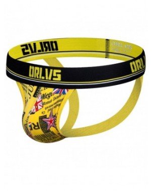 Seksuali apranga-Vyrams-ORLVS Men's Sexy Briefs Jockstrap Slip