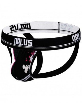 Seksuali apranga-Vyrams-ORLVS Vyriškos seksualios trumpikės Jockstrap Slip Thongs Homme Srting