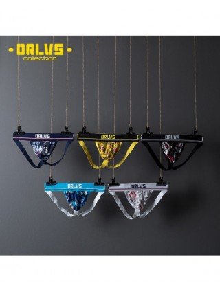 Seksuali apranga-Vyrams-ORLVS Vyriškos seksualios trumpikės Jockstrap Slip Thongs Homme Srting