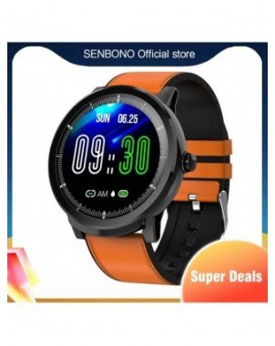 Išmanioji elektronika-Išmanieji laikrodžiai-SENBONO 2023 Smart Watch Vandeniui atsparus sporto
