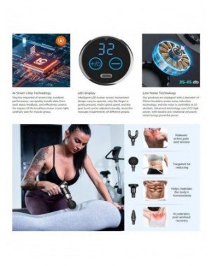 Health Care-Massage & Relaxation-Massage Gun 32 Speed Deep