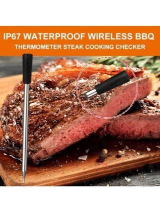 Virtuvė-Kepiniai-Išmanusis BBQ termometras "Bluetooth" skaitmeninis nuotolinis temperatūros