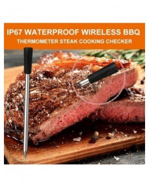 Kitchen-Bakeware-Intelligent BBQ Thermometer Bluetooth Digital