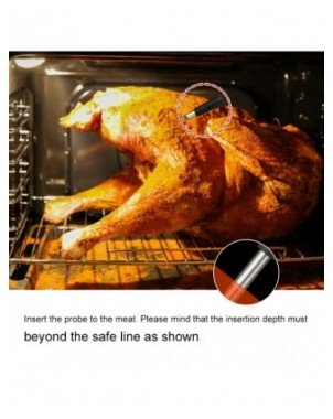 Kitchen-Bakeware-Intelligent BBQ Thermometer Bluetooth Digital